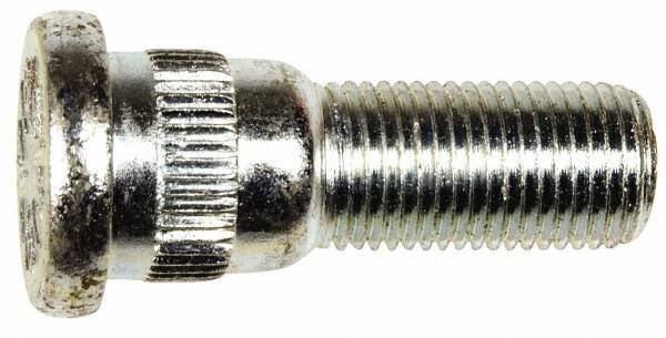 Dorman - 1/2-20 Serrated Bolt Wheel Stud - 0.673" Knurl, 1-19/32" OAL, 9/16" Shoulder Length - Apex Tool & Supply