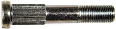 Dorman - 1/2-20 Serrated Bolt Wheel Stud - 0.561" Knurl, 2-7/8" OAL, 15/16" Shoulder Length - Apex Tool & Supply