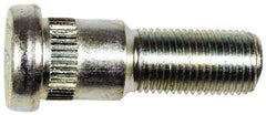 Dorman - 1/2-20 Serrated Bolt Wheel Stud - 5/8" Knurl, 1-11/16" OAL, 5/8" Shoulder Length - Apex Tool & Supply
