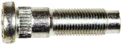 Dorman - 1/2-20 Serrated Bolt Wheel Stud - 0.56" Knurl, 2" OAL, 23/32" Shoulder Length - Apex Tool & Supply