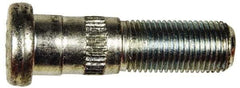 Dorman - 9/16-18 Serrated Bolt Wheel Stud - 5/8" Knurl, 2-1/8" OAL, 29/32" Shoulder Length - Apex Tool & Supply