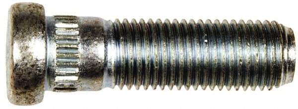 Dorman - 7/16-20 Serrated Bolt Wheel Stud - 0.472" Knurl, 1-1/2" OAL, 11/32" Shoulder Length - Apex Tool & Supply