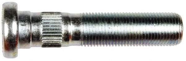 Dorman - 5/8-18 Serrated Bolt Wheel Stud - 0.655" Knurl, 2-29/32" OAL, 15/16" Shoulder Length - Apex Tool & Supply