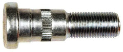 Dorman - 1/2-20 Serrated Bolt Wheel Stud - 5/8" Knurl, 2" OAL, 7/8" Shoulder Length - Apex Tool & Supply