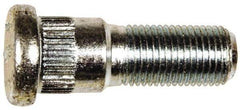 Dorman - 1/2-20 Serrated Bolt Wheel Stud - 0.621" Knurl, 1-5/8" OAL, 17/32" Shoulder Length - Apex Tool & Supply