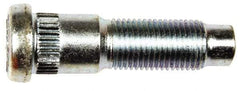 Dorman - 1/2-20 Serrated Bolt Wheel Stud - 0.589" Knurl, 1-15/16" OAL, 5/8" Shoulder Length - Apex Tool & Supply
