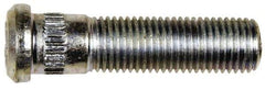 Dorman - 7/16-20 Serrated Bolt Wheel Stud - 0.475" Knurl, 1-3/4" OAL, 27/64" Shoulder Length - Apex Tool & Supply
