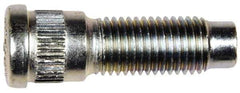 Dorman - M12-1.5 Serrated Bolt Wheel Stud - 14.45mm Knurl, 42mm OAL, 11.5mm Shoulder Length - Apex Tool & Supply