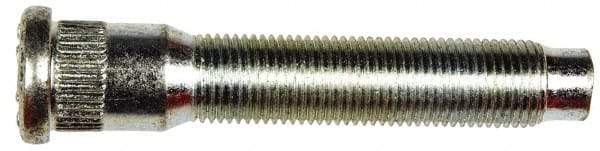 Dorman - 9/16-18 Serrated Bolt Wheel Stud - 0.677" Knurl, 3-9/32" OAL, 15/16" Shoulder Length - Apex Tool & Supply