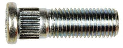 Dorman - M12-1.5 Serrated Bolt Wheel Stud - 12.5mm Knurl, 39.5mm OAL, 11.5mm Shoulder Length - Apex Tool & Supply