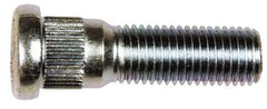 Dorman - M12-1.5 Serrated Bolt Wheel Stud - 14.17mm Knurl, 44.5mm OAL, 12.5mm Shoulder Length - Apex Tool & Supply