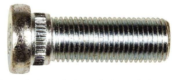 Dorman - M14-1.5 Serrated Bolt Wheel Stud - 15.88mm Knurl, 43mm OAL, 6mm Shoulder Length - Apex Tool & Supply