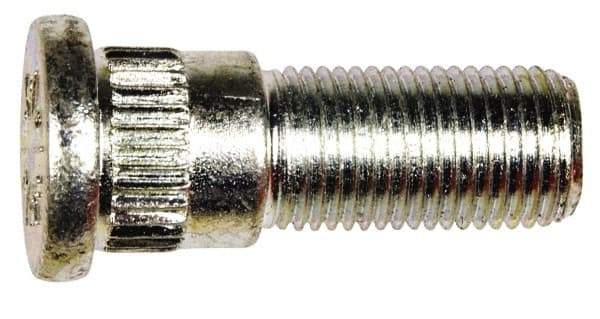Dorman - 1/2-20 Serrated Bolt Wheel Stud - 0.618" Knurl, 1-15/32" OAL, 31/64" Shoulder Length - Apex Tool & Supply
