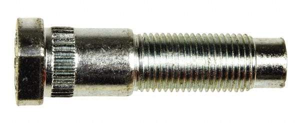 Dorman - 1/2-20 Serrated Bolt Wheel Stud - 0.585" Knurl, 2" OAL, 3/4" Shoulder Length - Apex Tool & Supply