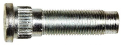 Dorman - 1/2-20 Serrated Bolt Wheel Stud - 0.615" Knurl, 1-31/32" OAL, 17/32" Shoulder Length - Apex Tool & Supply