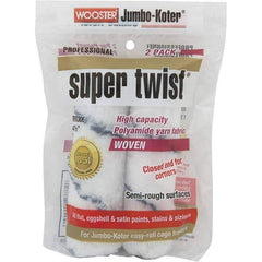 Wooster Brush - 4-1/2" Wide Paint General Purpose Roller Cover - Semi-Rough Texture, Polyamide - Apex Tool & Supply
