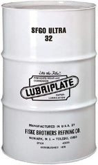 Lubriplate - 55 Gal Drum, ISO 32, SAE 10, Air Compressor Oil - -8°F to 375°, 160 Viscosity (SUS) at 100°F, 46 Viscosity (SUS) at 210°F - Apex Tool & Supply