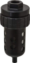 Parker - Filter Automatic Drain - 6-1/4" High x 2-3/4" Wide, For Use with Compressed Air Systems - Apex Tool & Supply