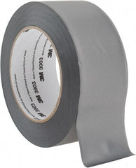 3M - 2" x 50 Yds Gray Duct Tape - 6.5 mil, Rubber Adhesive, Vinyl Backing, 12.6 Lb/ln Tensile Strength, 200°F Max, Series 3903 - Apex Tool & Supply