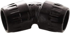 Transair - 1-1/2" ID, 40mm OD, 45° Union Elbow - Plastic, 232 Max psi - Apex Tool & Supply