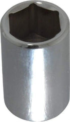 Proto - 1/2" Drive, Standard Hand Socket - 6 Points, 1-1/2" OAL, Chrome Finish - Apex Tool & Supply
