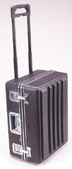 Platt - 18" Wide x 11-1/2" High, Shipping/Travel Case - Black, Polyethylene - Apex Tool & Supply
