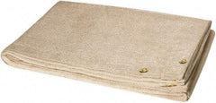 Steiner - 10' High x 8' Wide x 0.035" Thick Fiberglass Welding Blanket - Tan, Grommet - Apex Tool & Supply