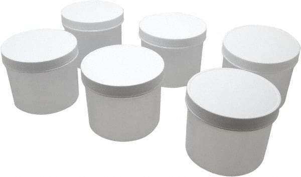 Dynalon Labware - 32 oz Jar - Polypropylene, Translucent, 3.89" High x 4.72" Diam, 4.72" Cap - Apex Tool & Supply