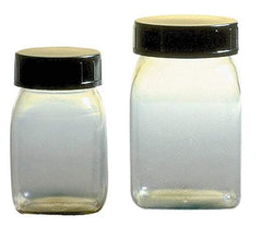 Dynalon Labware - 2,000 mL Wide-Mouth Bottle - PVC, Clear, 7.48" High x 2.76" Diam, 2.76" Cap - Apex Tool & Supply