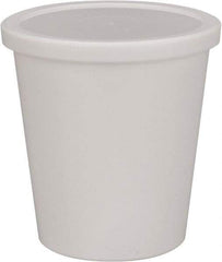Dynalon Labware - 7.5 oz Disposable Container - PPCO, White, 2-3/4" High x 2-3/4" Diam, 3/4" Cap - Apex Tool & Supply