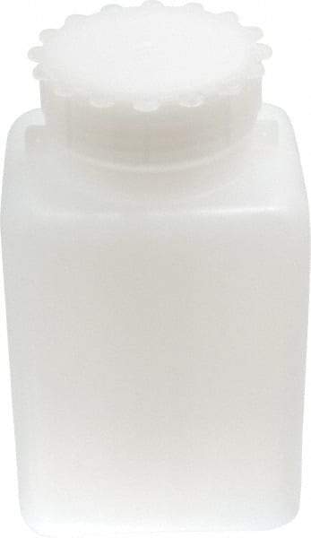 Dynalon Labware - 500 mL Wide-Mouth Bottle - Polyethylene, Translucent, 5.7" High x 2.64" Diam, 3/4" Cap - Apex Tool & Supply