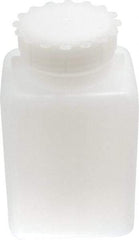 Dynalon Labware - 500 mL Wide-Mouth Bottle - Polyethylene, Translucent, 5.7" High x 2.64" Diam, 3/4" Cap - Apex Tool & Supply