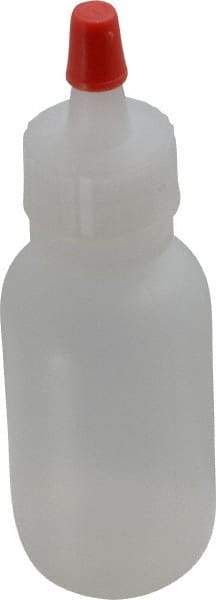Dynalon Labware - 30 mL Dispensing Bottle - Polyethylene, Translucent, 3-3/4" High x 1-1/4" Diam, 3/4" Cap - Apex Tool & Supply
