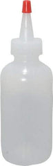 Dynalon Labware - 125 mL Dispensing Bottle - Polyethylene, Translucent, 5-3/4" High x 1-7/8" Diam, 3/4" Cap - Apex Tool & Supply