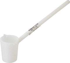 Dynalon Labware - 100 ml Polyethylene Short Dipper - 9" Long Handle - Apex Tool & Supply