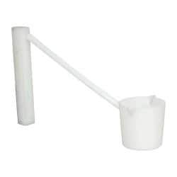 Dynalon Labware - 250 ml Polyethylene Short Dipper - 9" Long Handle - Apex Tool & Supply
