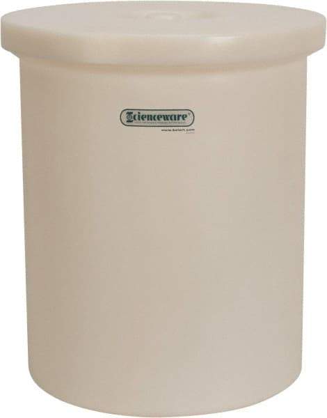 Bel-Art - 15 Gal Jar - Polyethylene, Translucent, 20-1/2" High, 3/4" Cap - Apex Tool & Supply