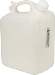 Bel-Art - 2-1/2 Gal Carboy - Polyethylene, White, 7.3" High x 10.1" Diam, 3/4" Cap - Apex Tool & Supply
