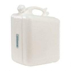 Bel-Art - 5 Gal Carboy - Polyethylene, White, 9.4" High x 11.9" Diam, 1" Cap - Apex Tool & Supply