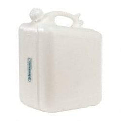 Bel-Art - 5 Gal Carboy - Polyethylene, White, 9.4" High x 11.9" Diam, 1" Cap - Apex Tool & Supply