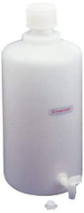 Bel-Art - 2 Gal Carboy - Polyethylene, White, 53mm Cap - Apex Tool & Supply