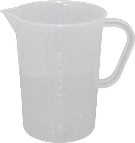 Bel-Art - 1,000 ml Polypropylene Graduated Pitcher - 50 ml Graduation, x 6-1/2" High - Apex Tool & Supply
