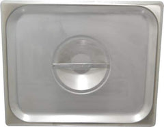 VOLLRATH - 12.8" Long x 10.4" Wide, Rectangular Stainless Steel Lid - Use with Food Pan - Apex Tool & Supply