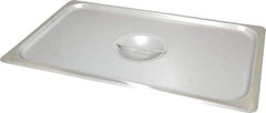 VOLLRATH - 20.8" Long x 12.8" Wide, Rectangular Stainless Steel Lid - Use with Food Pan - Apex Tool & Supply