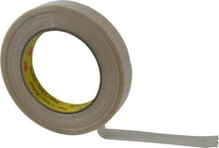 3M - 3/4" x 55 Yd Clear Rubber Adhesive Packaging Tape - Polypropylene Film Backing, 5.7 mil Thick, 150 Lb Tensile Strength, Series 8959 - Apex Tool & Supply