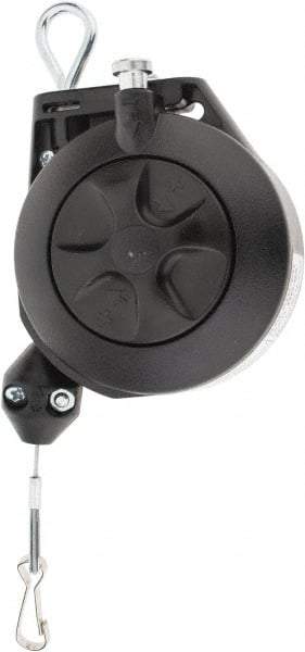 Qualtech - 5 Lb Load Capacity, Tool Balancer - Steel Cable, ABS Housing, Tension Adjustment - Apex Tool & Supply