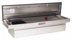 Weather Guard - 48-3/4" Wide x 5-7/8" High x 19-7/8" Deep Saddle Box - Clear - Apex Tool & Supply