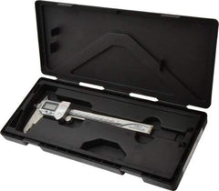 Mitutoyo - 0 to 150mm Range, 0.01mm Resolution, IP67 Electronic Caliper - Stainless Steel with 40mm Stainless Steel Jaws, 0.02mm Accuracy, SPC Output - Apex Tool & Supply