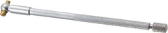 SPI - 5/16 to 1/2 Inch, 4.2 Inch Overall Length, Telescoping Gage - 4 Inch Long Handle, Hardened Tool Steel, Satin Chrome Finish and TiN Coated Working Faces - Apex Tool & Supply