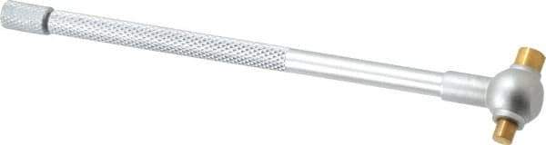 SPI - 1/2 to 3/4 Inch, 4.4 Inch Overall Length, Telescoping Gage - 4 Inch Long Handle, Hardened Tool Steel, Satin Chrome Finish and TiN Coated Working Faces - Apex Tool & Supply